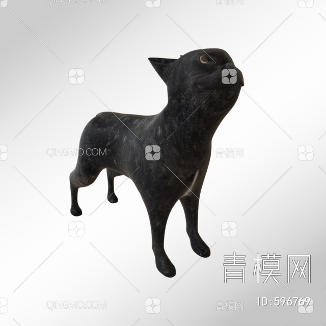 狗3D模型下载【ID:596769】