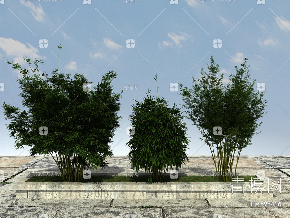 大葱植物3D模型下载【ID:598416】