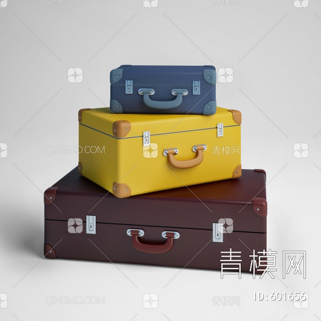 箱子3D模型下载【ID:601656】