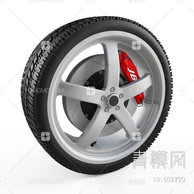 轮胎3D模型下载【ID:602790】