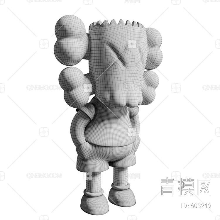 巴特·金普森 玩偶 摆件3D模型下载【ID:603219】