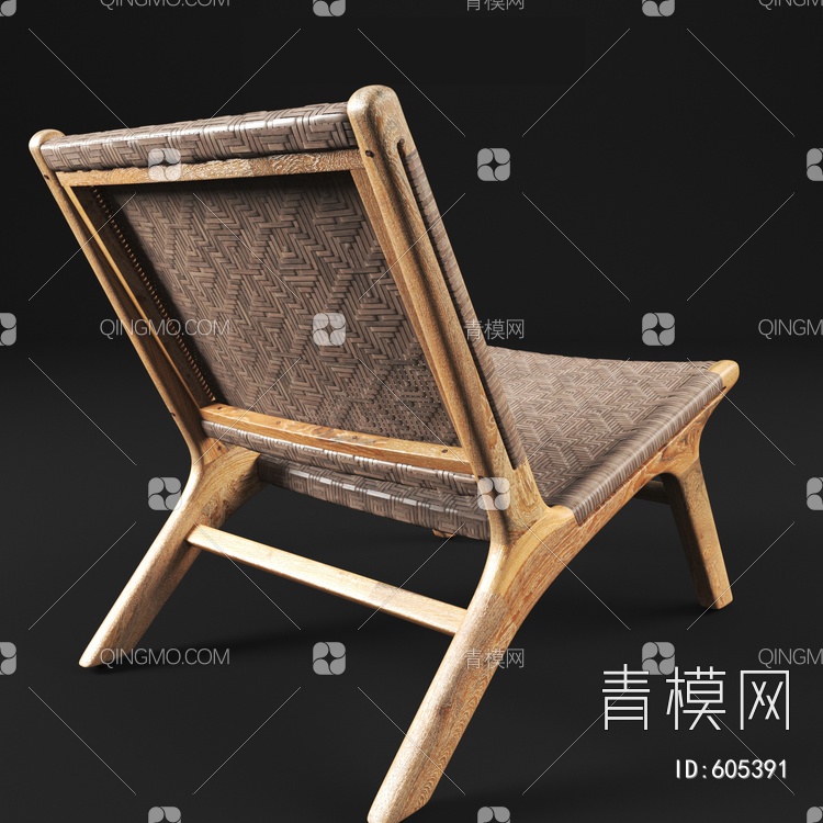 藤木椅3D模型下载【ID:605391】