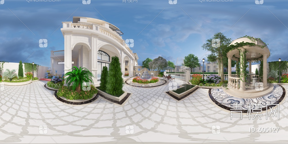 花园3D模型下载【ID:605127】