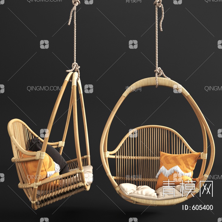 吊椅3D模型下载【ID:605400】