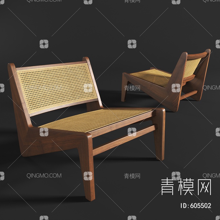 袋鼠椅3D模型下载【ID:605502】