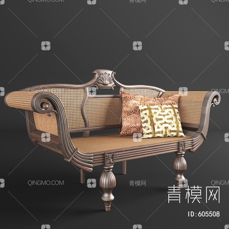 椅子3D模型下载【ID:605508】