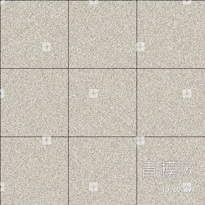 花岗岩铺装 方形 九宫格 高清贴图贴图下载【ID:607897】