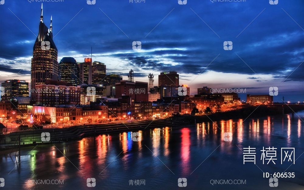 夜景贴图下载【ID:606535】