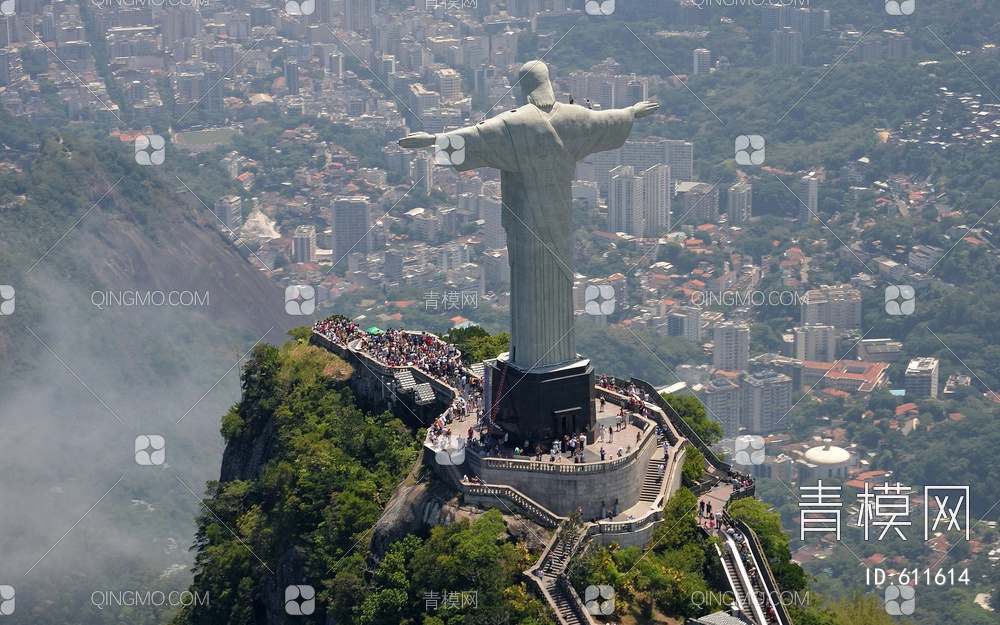 里约热内卢基督像贴图下载【ID:611614】