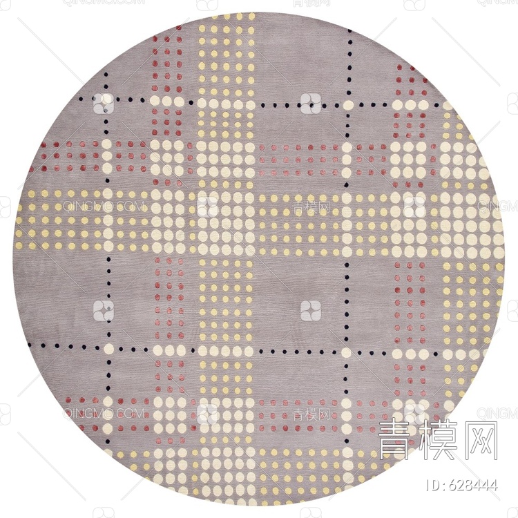  圆形地毯贴图下载【ID:628444】