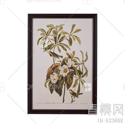 花草 植物装饰画贴图下载【ID:633862】