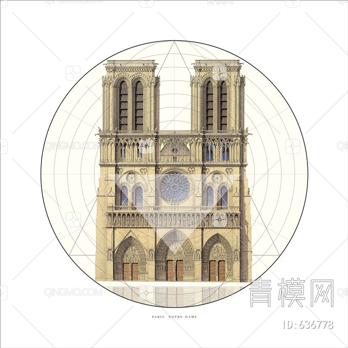 教堂 建筑装饰画贴图下载【ID:636778】