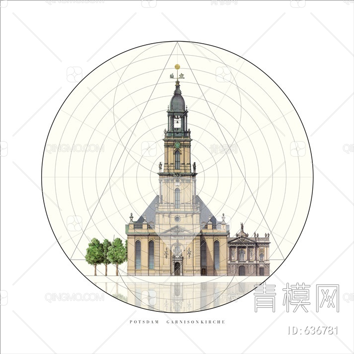 教堂 建筑装饰画贴图下载【ID:636781】