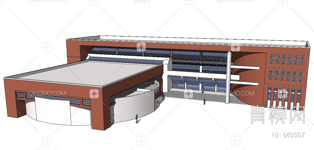 学校SU模型下载【ID:640507】