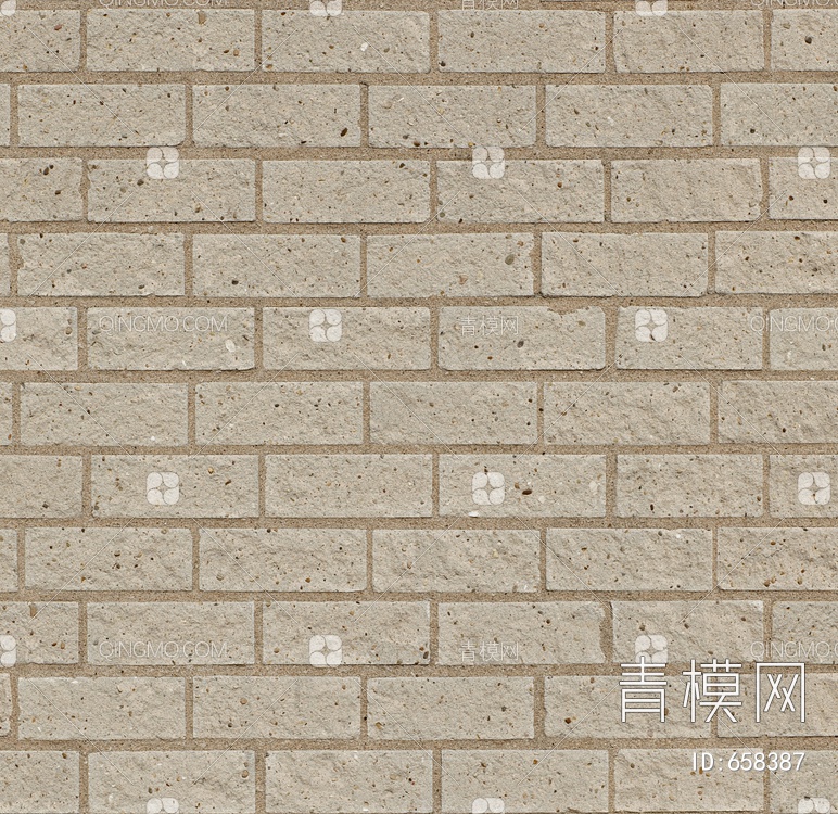 文化砖 文化石 砖墙贴图下载【ID:658387】