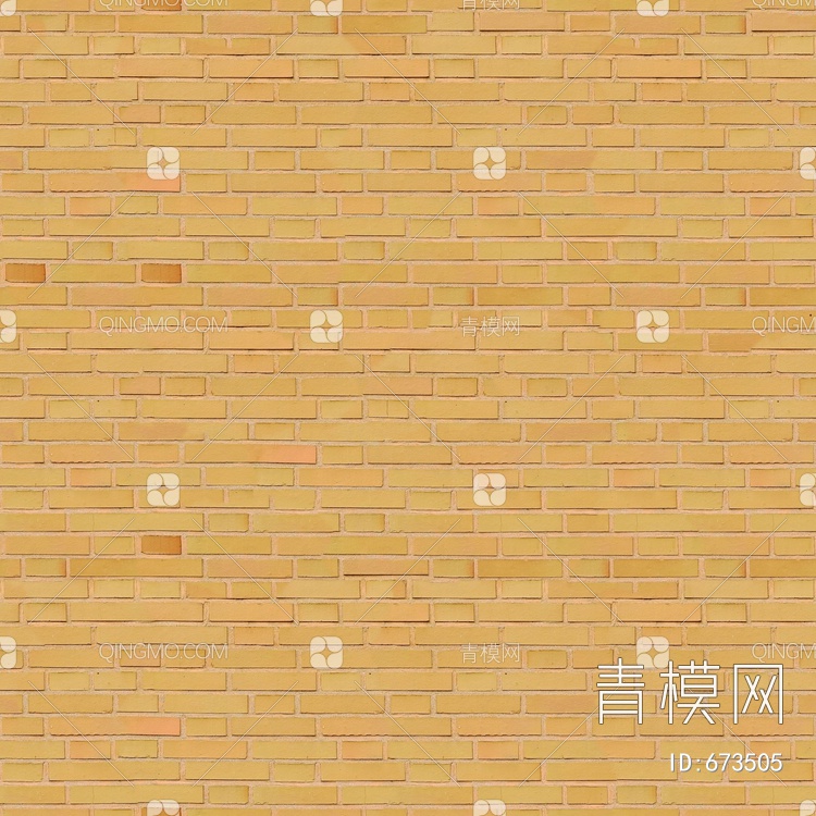橙色砖 砖墙 劈开砖 文化石贴图下载【ID:673505】