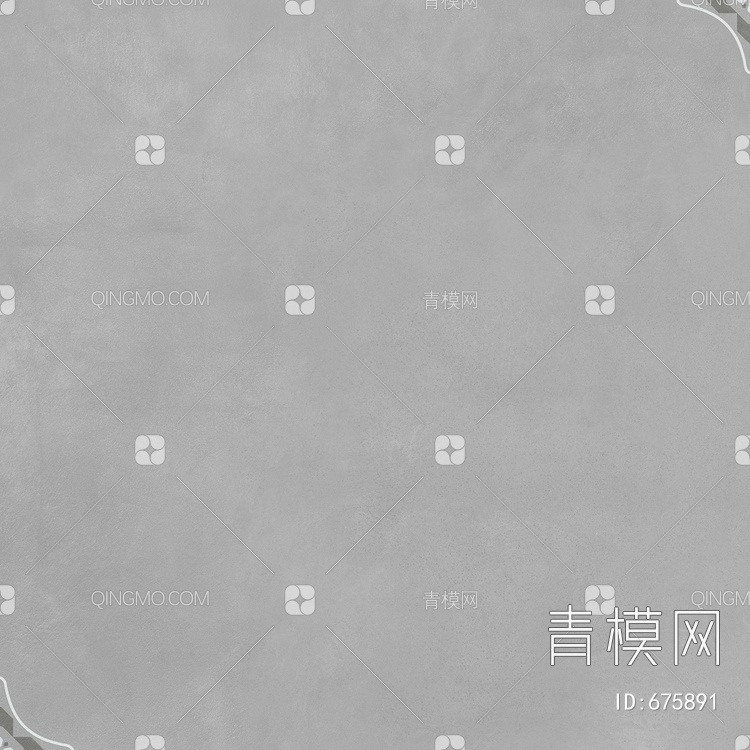 马可波罗S6210复古艺术仿古砖高清贴图600X600对圆灰色贴图下载【ID:675891】