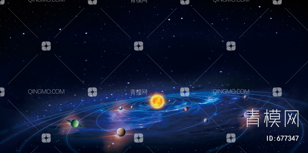 星空 (1)贴图下载【ID:677347】