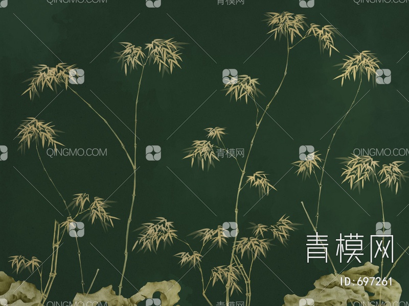 中式壁纸贴图下载【ID:697261】