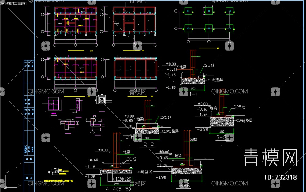 公共卫生间建筑施工图【ID:732318】