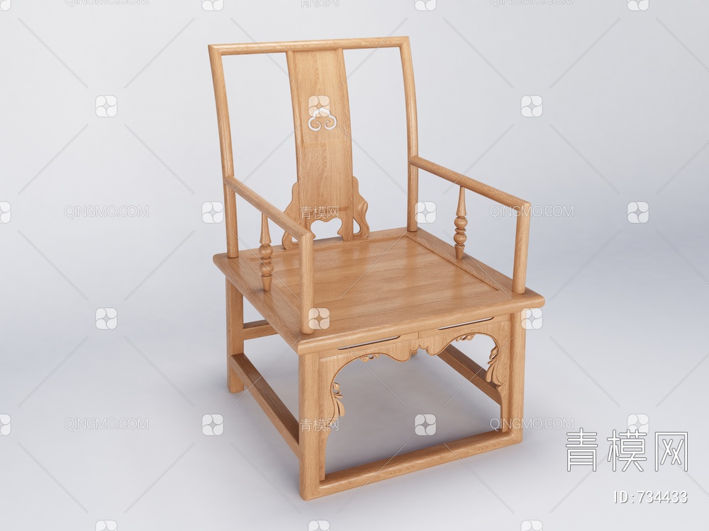 椅子3D模型下载【ID:734433】