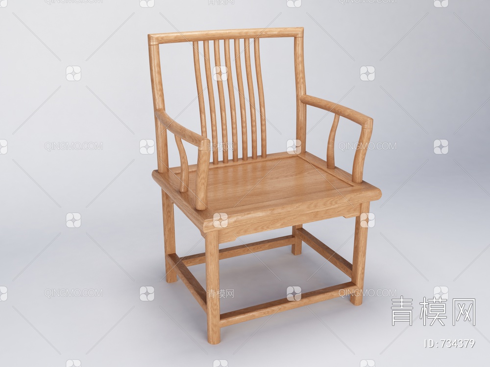 椅子3D模型下载【ID:734379】