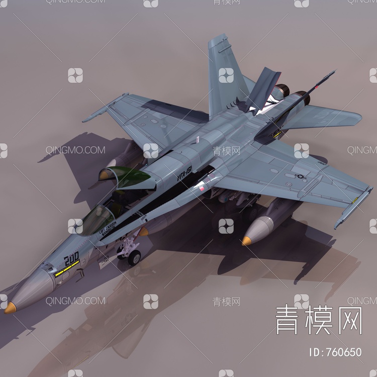 HORNET战斗机3D模型下载【ID:760650】