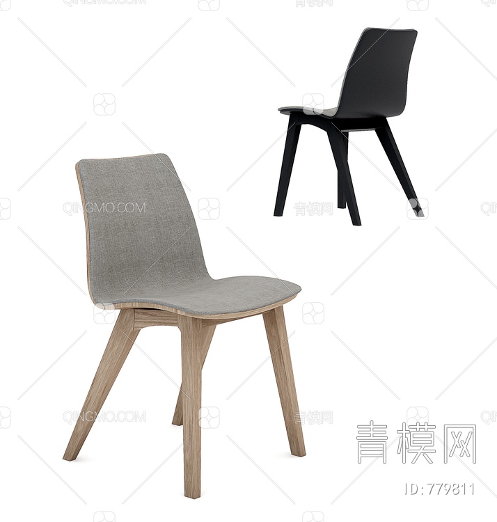 单椅3D模型下载【ID:779811】