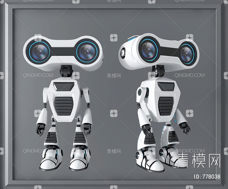 机器人总动员玩具3D模型下载【ID:778038】