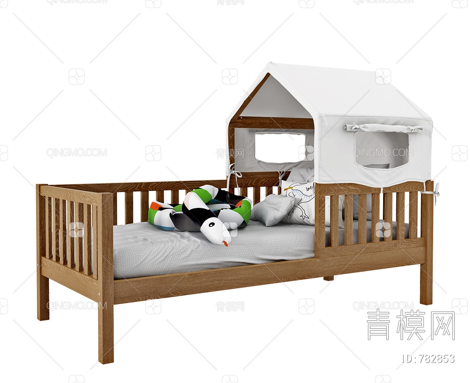儿童床3D模型下载【ID:782853】