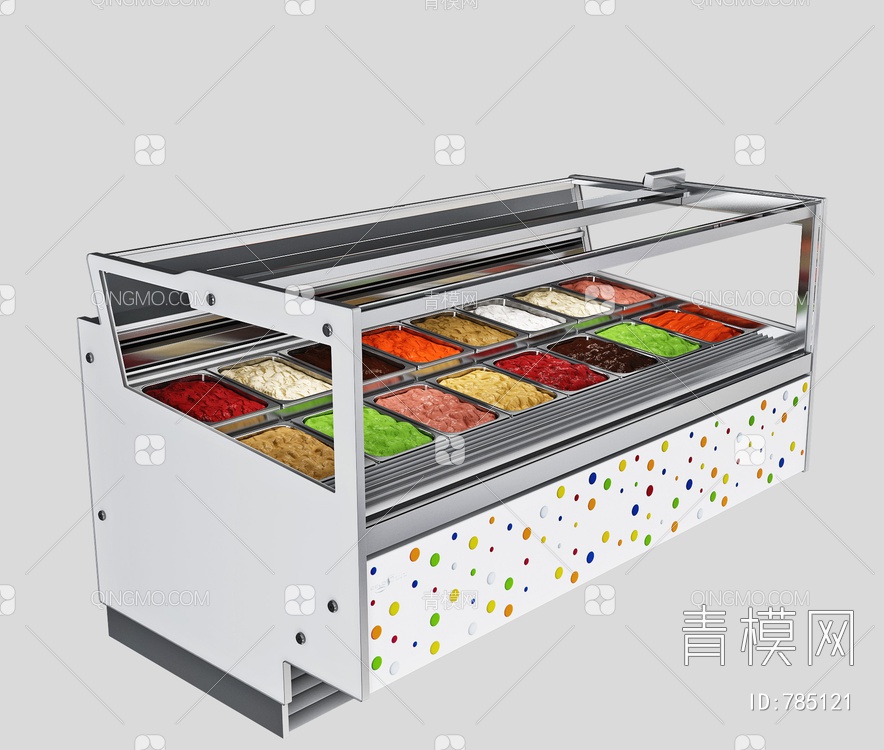 冰柜,3D模型下载【ID:785121】