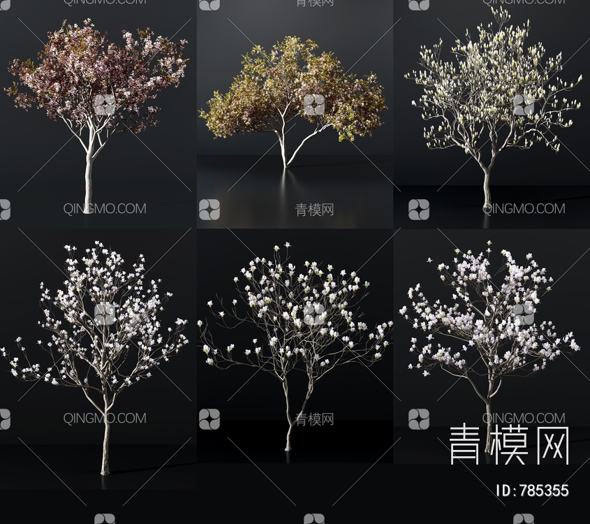 景观树3D模型下载【ID:785355】