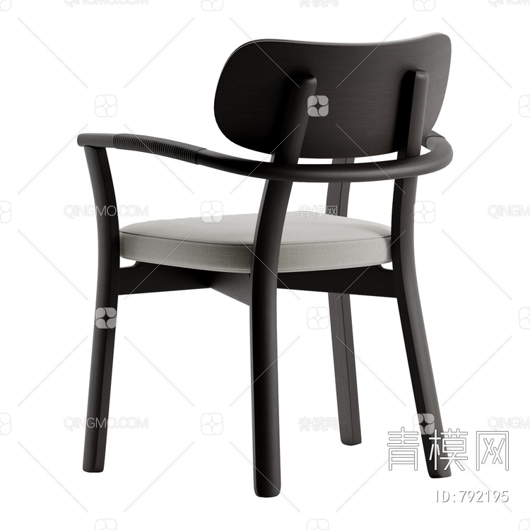 单椅3D模型下载【ID:792195】