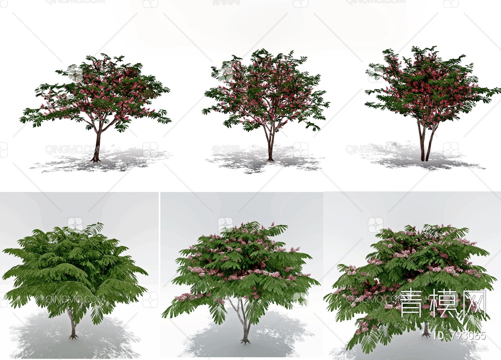 户外景观树3D模型下载【ID:793065】