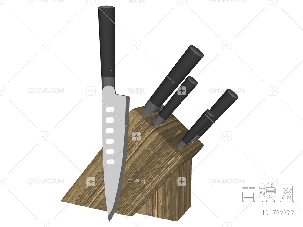 刀具 厨房用具SU模型下载【ID:799272】