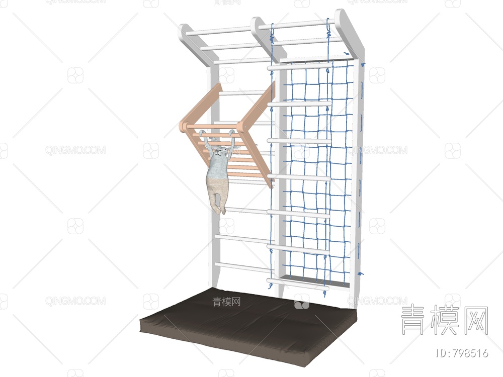 儿童运动器械SU模型下载【ID:798516】