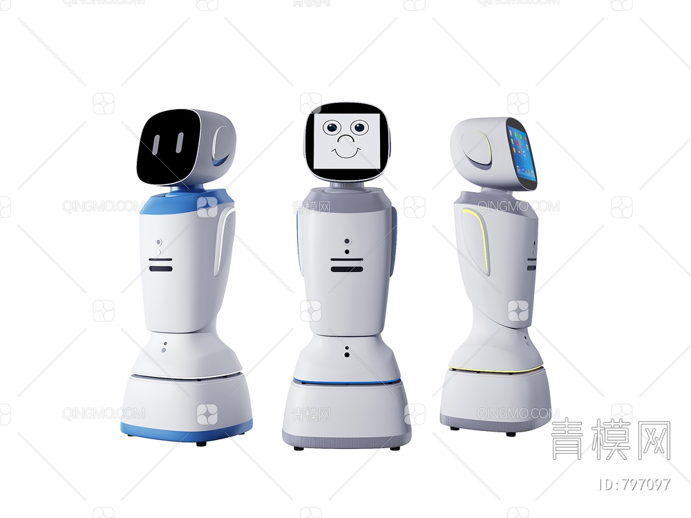 智能机器人3D模型下载【ID:797097】