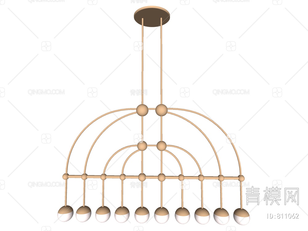 吊灯SU模型下载【ID:811062】