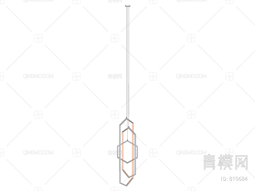 吊灯SU模型下载【ID:810684】
