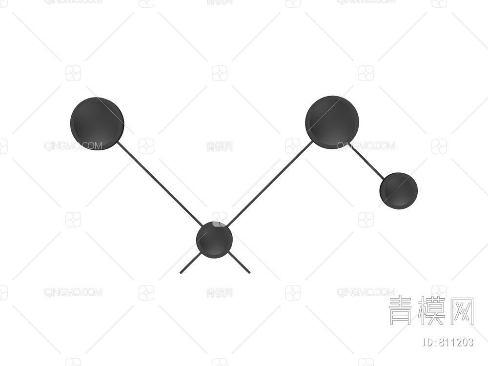 壁灯SU模型下载【ID:811203】