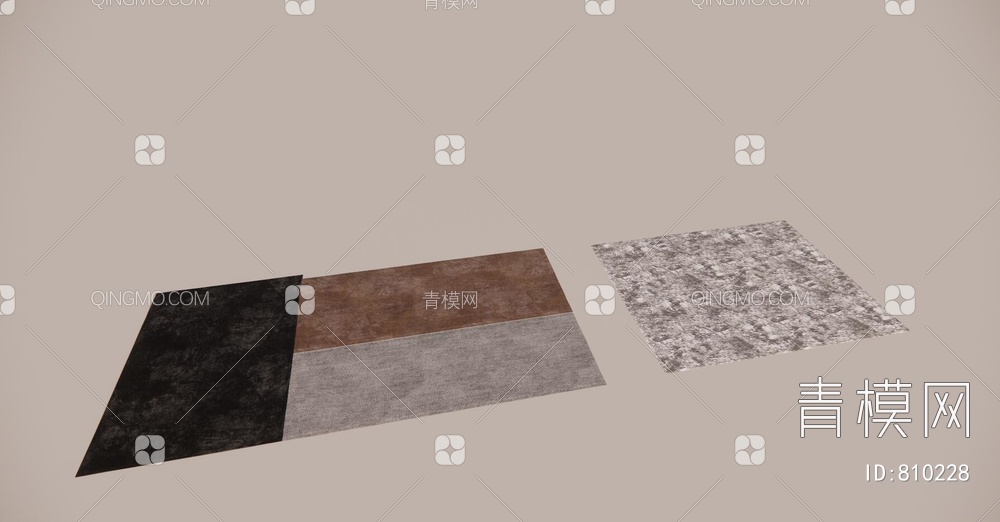 Minotti 拼接地毯SU模型下载【ID:810228】