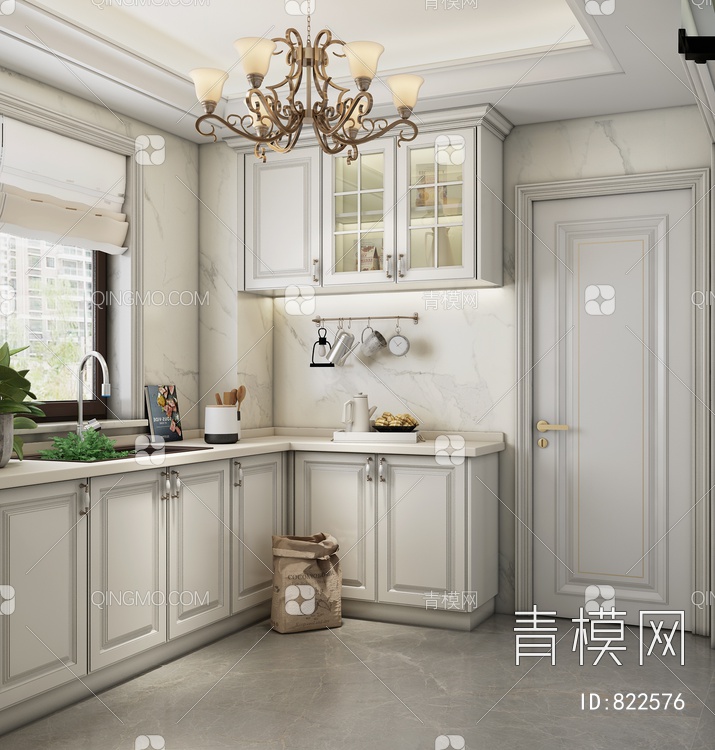 厨房 厨房电器 厨房3D模型下载【ID:822576】