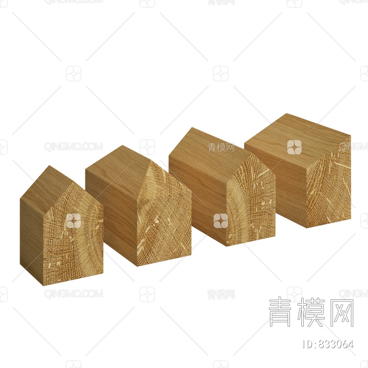 木头3D模型下载【ID:833064】