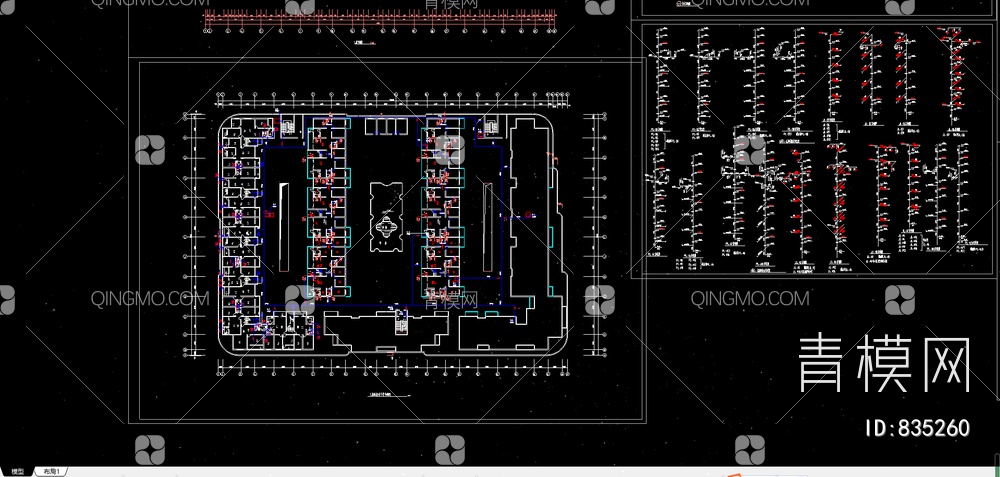 商场给排水和消防全套图【ID:835260】