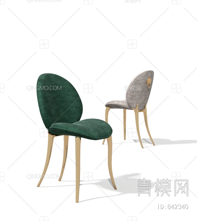 餐椅3D模型下载【ID:842340】