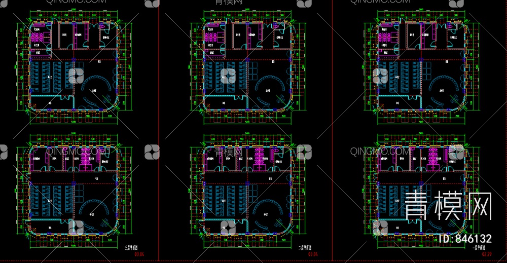 幼儿园施工图 幼儿园建筑施工图【ID:846132】