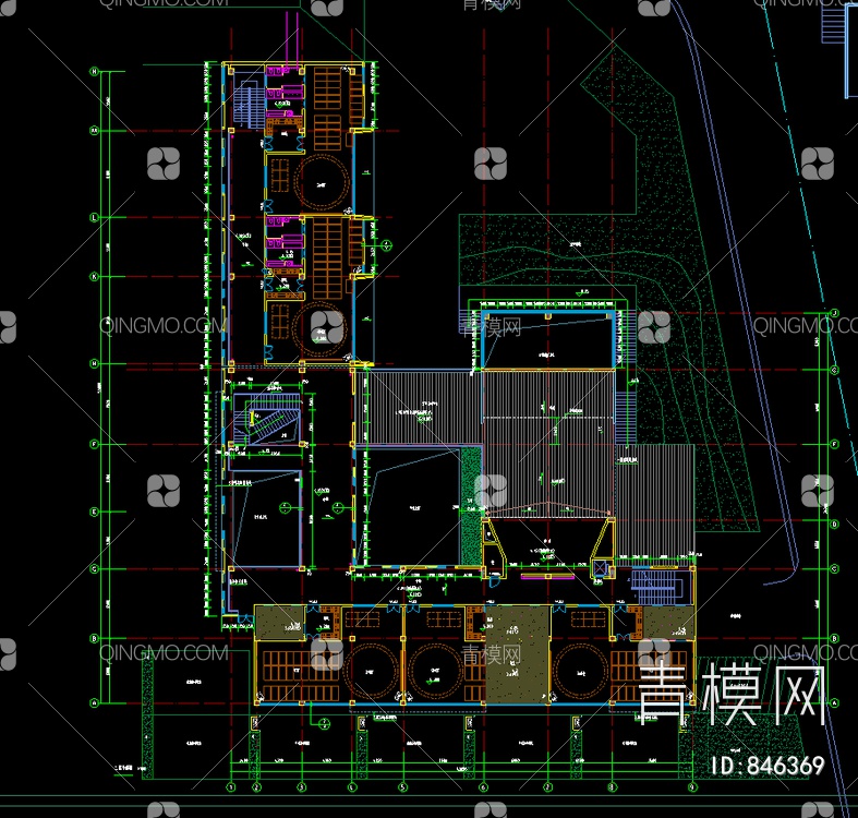 幼儿园施工图 幼儿园建筑施工图【ID:846369】