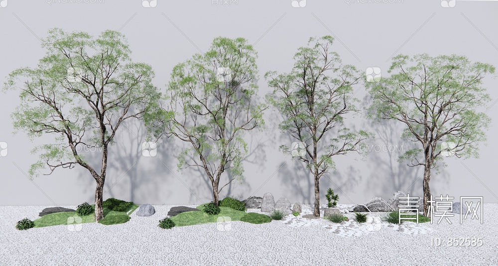 景观树SU模型下载【ID:852585】