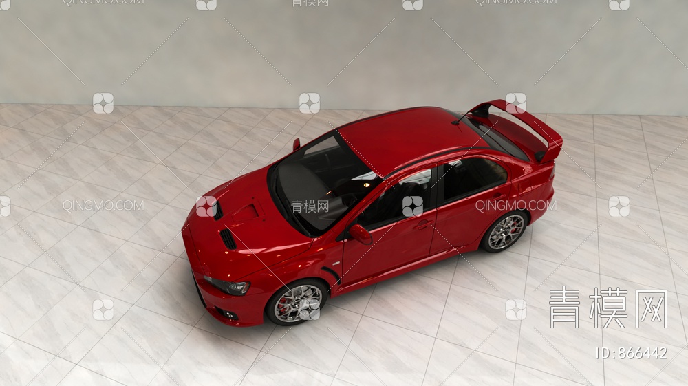 三菱汽车3D模型下载【ID:866442】