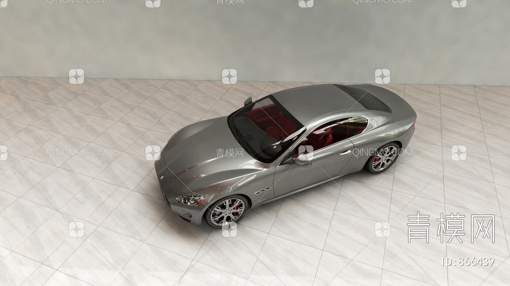 玛莎拉蒂汽车3D模型下载【ID:866439】